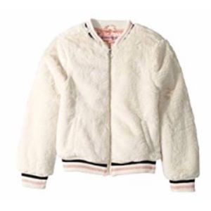 Brand New Urban Republic Faux Fur Girls Jacket Size 6